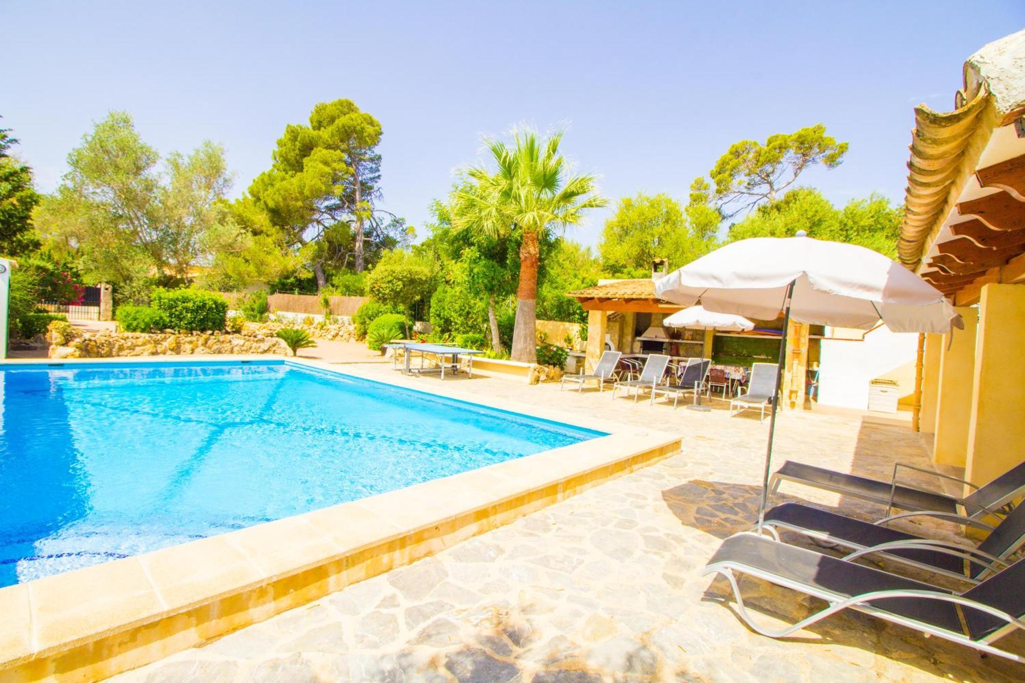 Perfecta Villa Para Vacaciones Con Wifi Y A/C Pollenca Ngoại thất bức ảnh