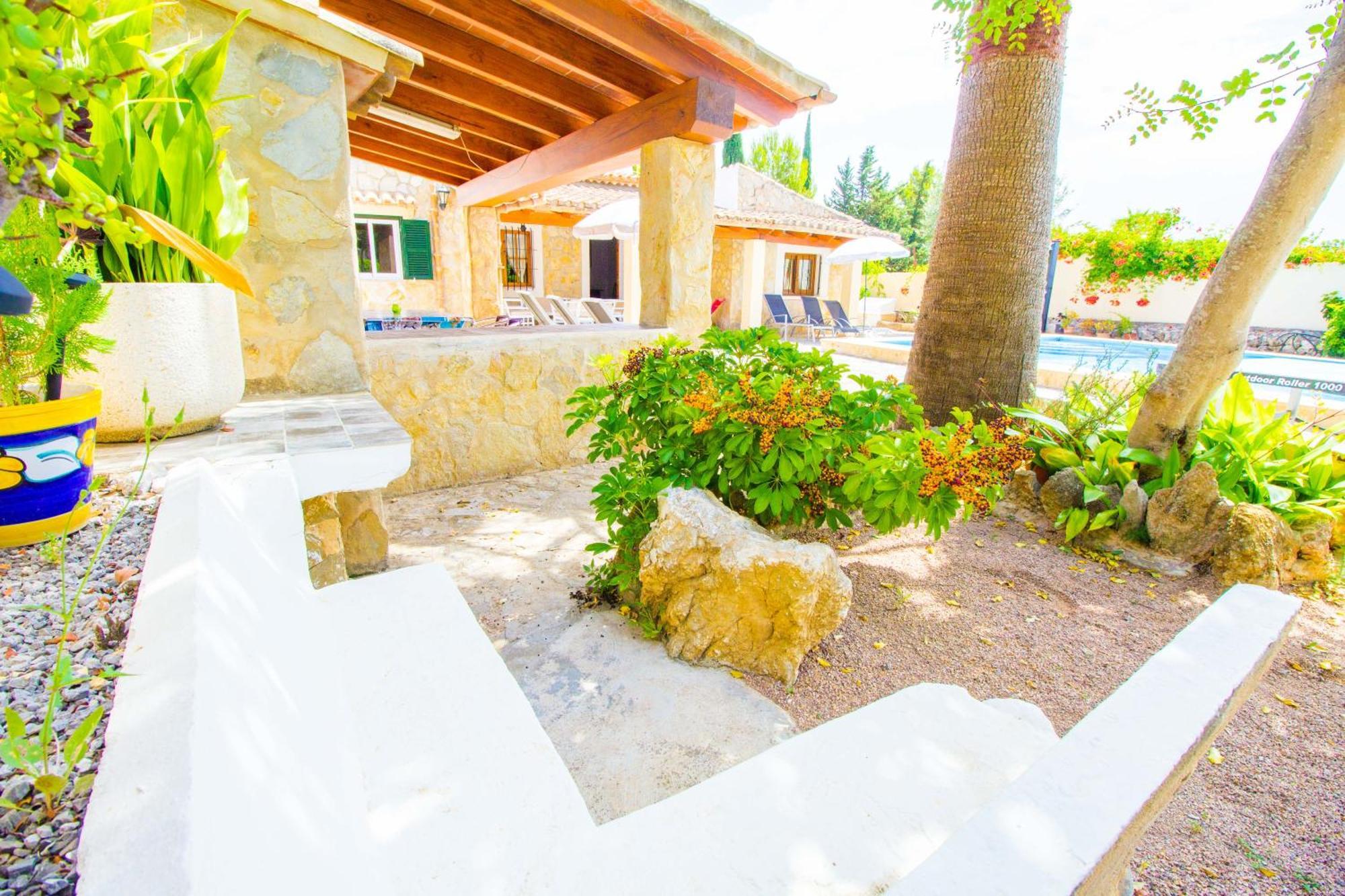 Perfecta Villa Para Vacaciones Con Wifi Y A/C Pollenca Ngoại thất bức ảnh